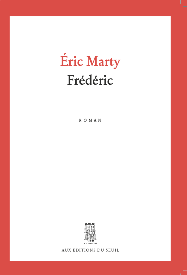 Capture d'écran de présentation du livre Frédéric